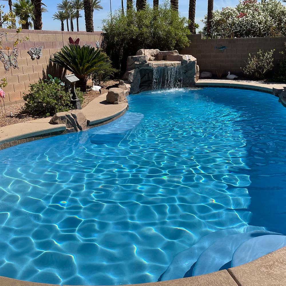 Applying SEMCO Liquid Membrane to waterproof a concrete pool shell