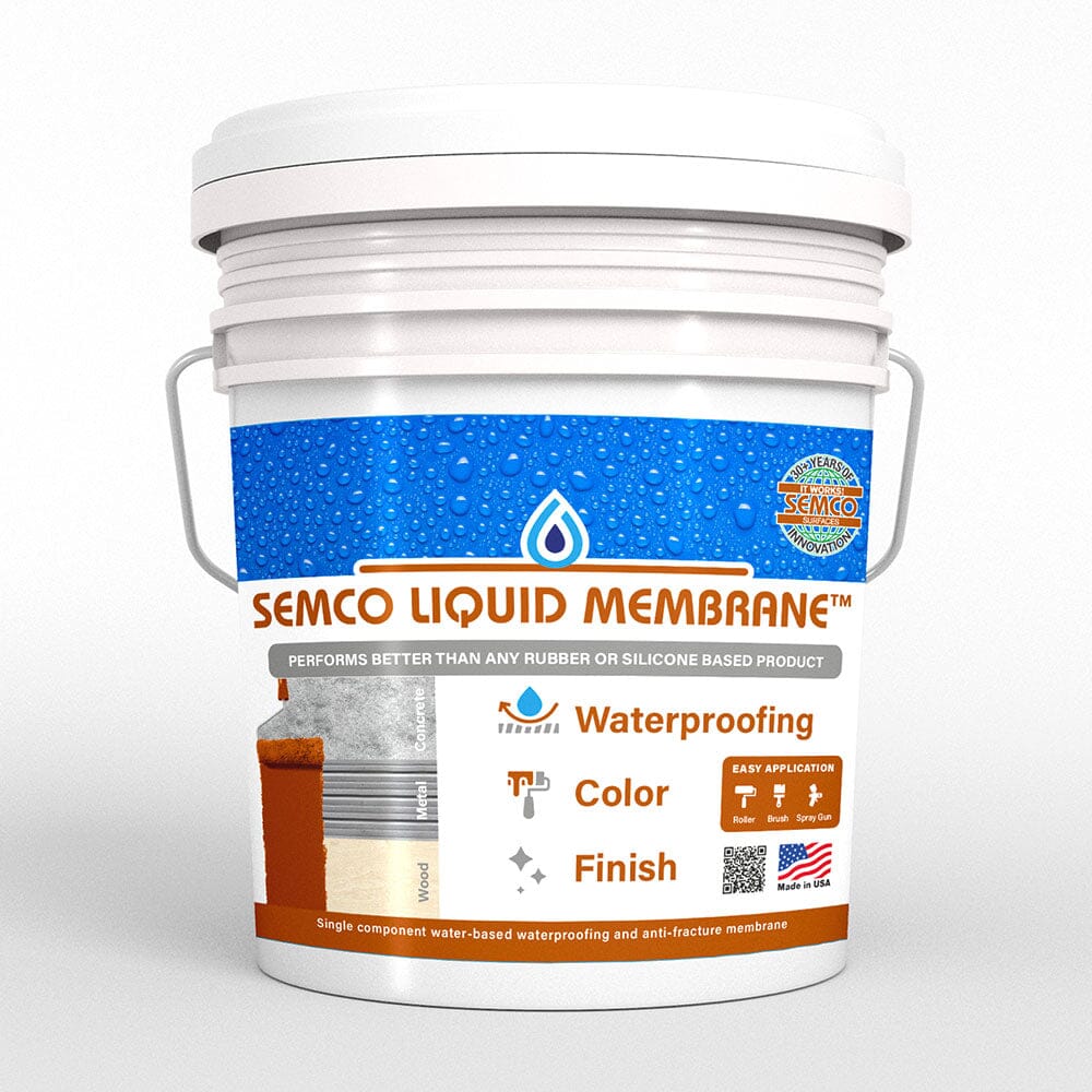 SEMCO Liquid Membrane, a flexible water-based liquid rubber alternative
