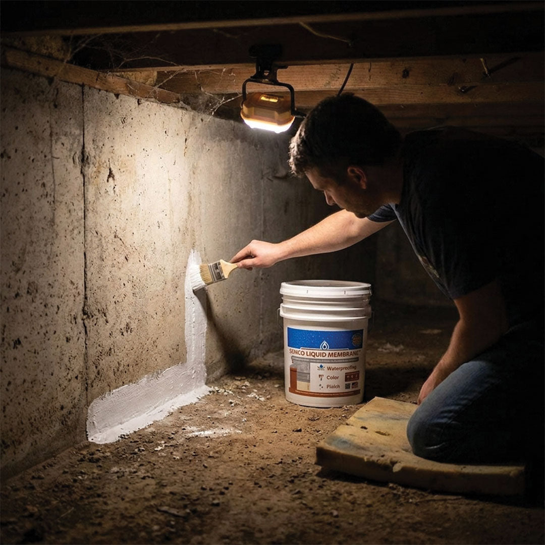 Crawl Space Waterproofing and Encapsulation: A DIY Liquid Membrane Guide