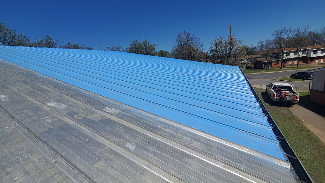 Entire roof coated with SEMCO Liquid Membrane