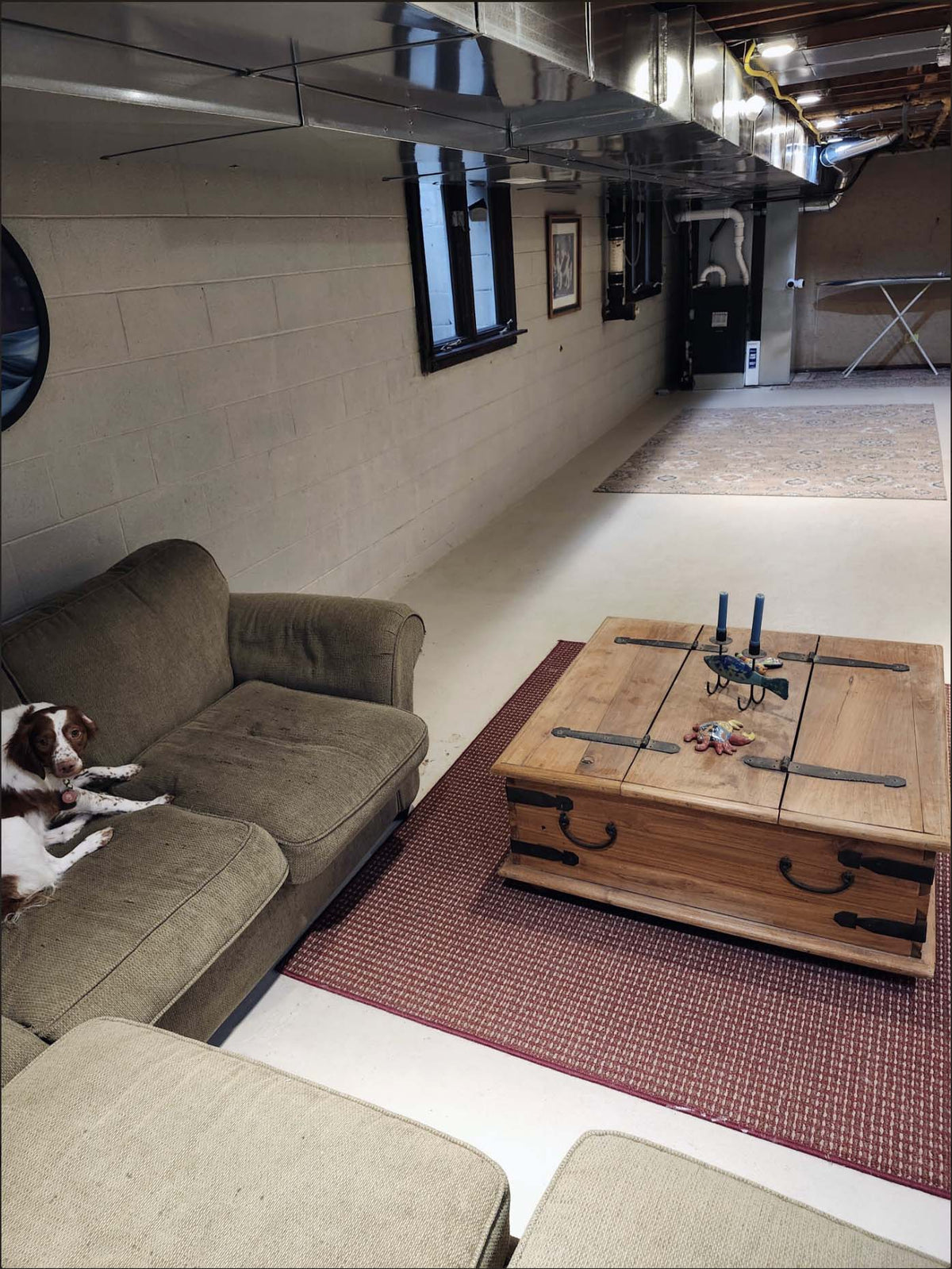 Interior basement wall · SEMCO Liquid Membrane