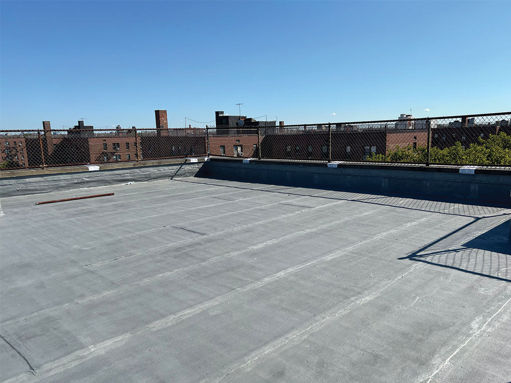 Entire roof coated with SEMCO Liquid Membrane